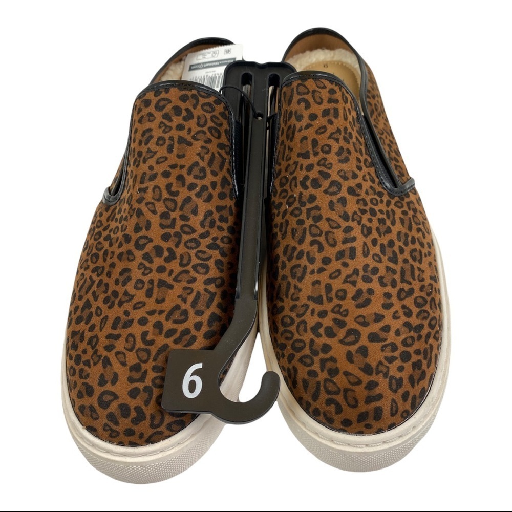 Leopard Print Memory Foam Mules - Picture 8 of 8